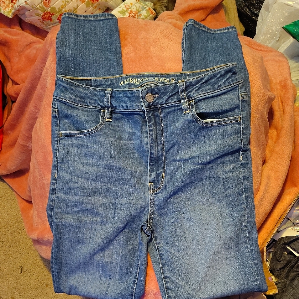 American Eagle Outfitters Blue Denim Jegging